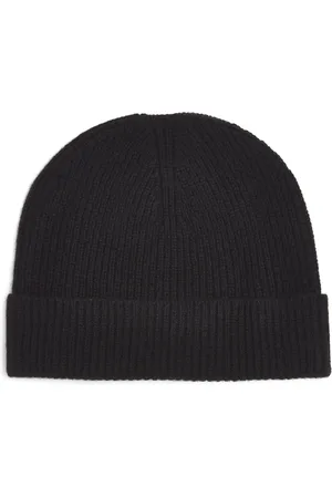 Sunspel Cashmere Ribbed Beanie