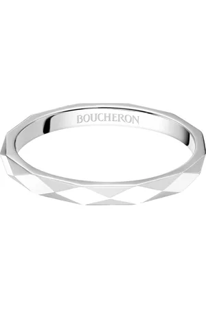 Boucheron Platinum Facette Wedding Ring