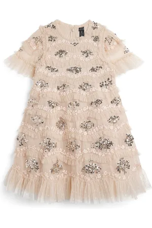 Needle & Thread Sequinned Daisy Wave Dress