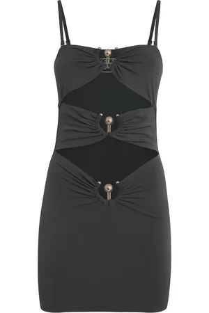 CHRISTOPHER ESBER Pierced Orbit Midi Dress