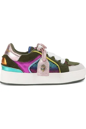 Kurt Geiger Leather Southbank Tag Sneakers