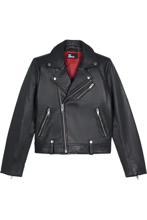 The Kooples Leather Biker Jacket