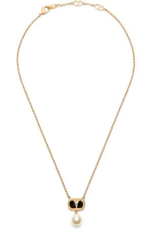 VALENTINO GARAVANI VLogo Chain Necklace
