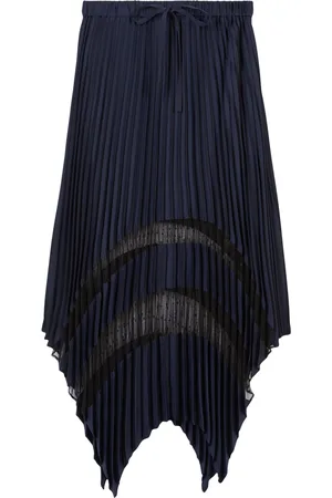 The Kooples Asymmetric Midi Skirt