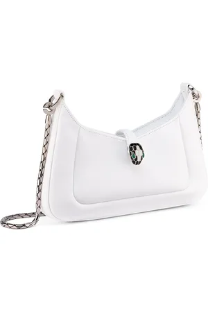 Bvlgari Leather Serpenti Baia Shoulder Bag