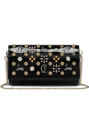 Christian Louboutin Paloma Patent Leather Chain Wallet