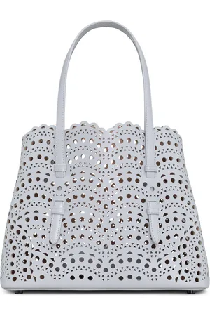 Alaïa Leather Mina 25 Top-Handle Bag