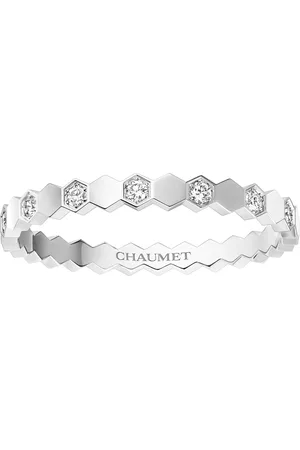 CHAUMET White Gold and Diamond Bee de Ring