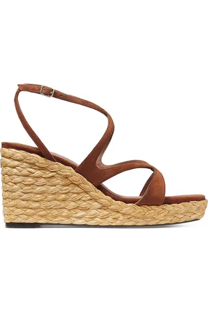 Jimmy Choo Ayla 85 Wedge Sandals
