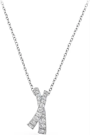 GRAFF Gold and Diamond Kiss Necklace