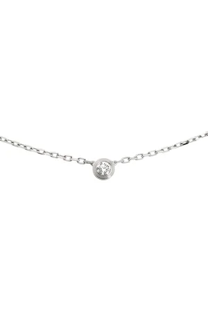 Cartier Small White Gold and Diamond d