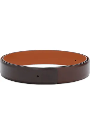 santoni Leather Belt Strap