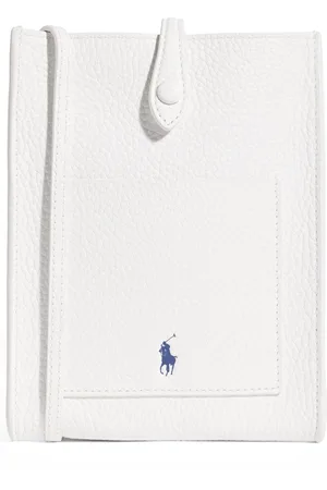 Ralph Lauren Leather Polo Play Pocket Cross-Body Bag