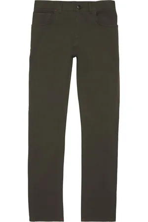 ISAIA Stretch-Cotton Slim Chinos