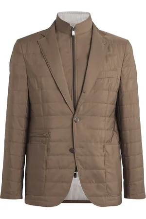 corneliani Technical Quilted Blazer