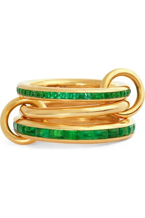 SPINELLI KILCOLLIN Yellow and Emerald Mina Ring