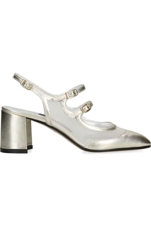 Carel Leather Bananight Slingback Pumps 60