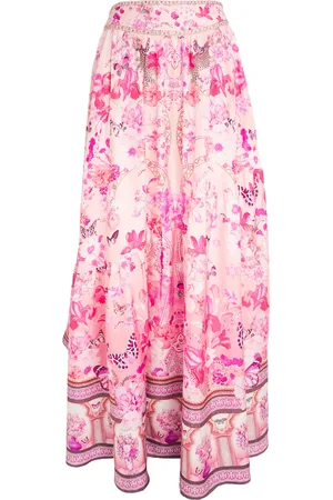 Camilla Silk Maxi Skirt
