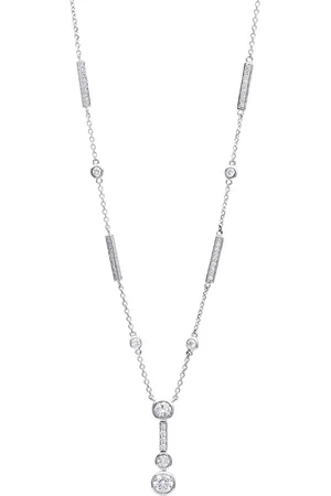 Boodles Platinum and Diamond Waterfall Necklace