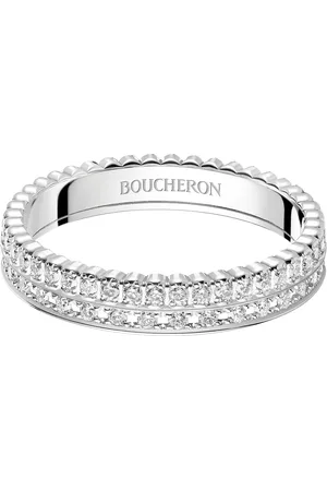 Boucheron Gold and Diamond Quatre Radiant Wedding Band