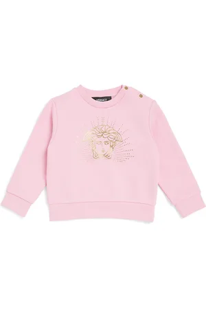 VERSACE Cotton Medusa Logo Sweatshirt