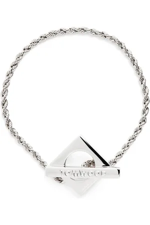 TOM WOOD Sterling Square Rope Bracelet