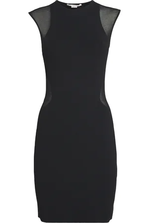 Stella McCartney Mesh-Insert Miracle Mini Dress