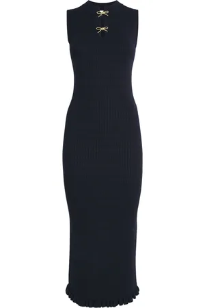 Claudie Pierlot Rib-Knit Midi Dress