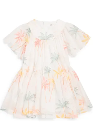 Chloé Cotton Palm Print Dress