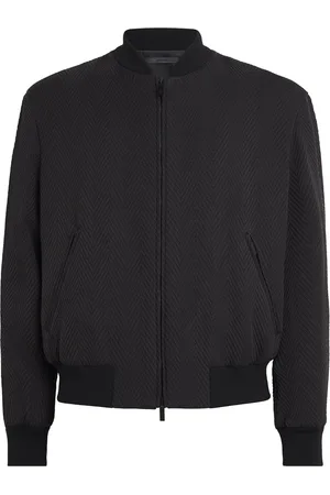 Giorgio Armani Silk-Blend Bomber Jacket