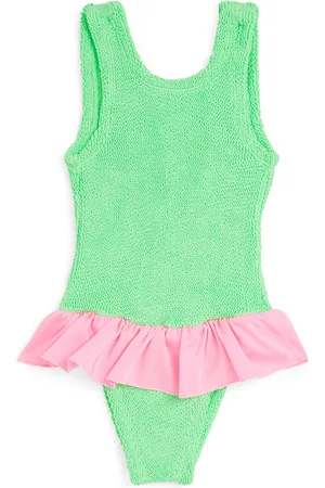 Hunza G Ruffle-Trim Denise Swimsuit