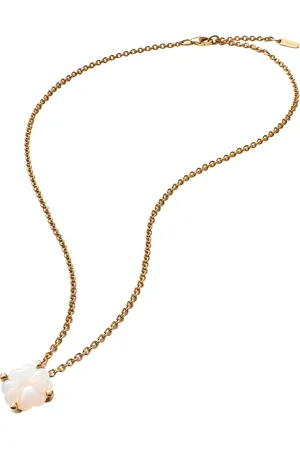 Baccarat Gold Vermeil and Crystal Trèfle Iridescent Choker