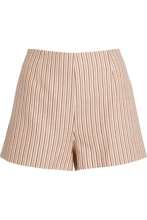 FAITHFULL THE BRAND Cotton Noto High-Waist Shorts