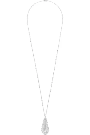 Boucheron White Gold and Diamond Plume de Paon Necklace