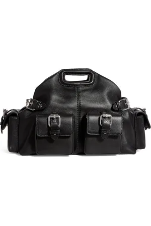 Maje Leather Miss M Pocket Shoulder Bag