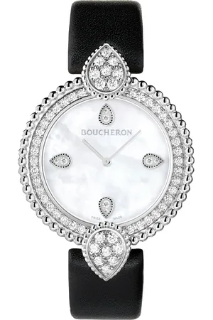 Boucheron Steel and Diamond Serpent Bohème Watch