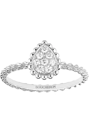 Boucheron Extra Small Gold and Diamond Serpent Bohème Motif Ring