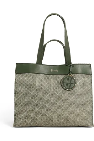 HARRODS Barbican Woven Tote Bag