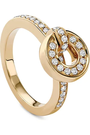 Boodles Yellow and Diamond Roulette Flip Ring