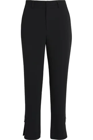 Cinq A Sept Rhinestone Safety-Pin Kerry Trousers