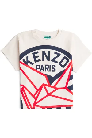 Kenzo Organic Cotton Swan Logo T-Shirt