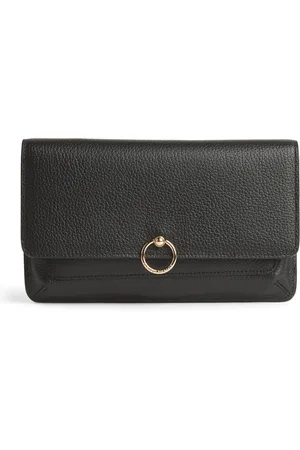 Claudie Pierlot Leather Anouck Clutch Bag