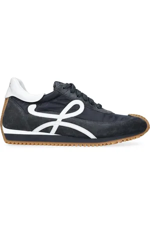 Loewe Suede-Panel Flow Runner Sneakers