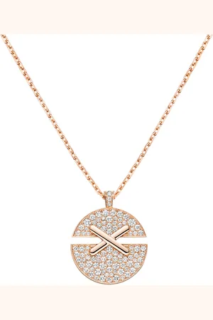 CHAUMET Medium and Diamond Jeux de Liens Harmony Pendant Necklace