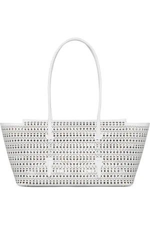 Alaïa Leather Neo Mina 32 Shoulder Bag