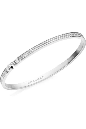 CHAUMET White Gold and Diamond Liens Évidence Bracelet