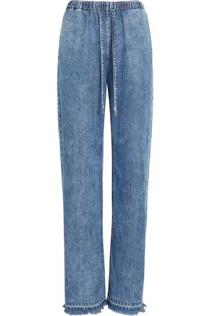RAG&BONE Printed Terry Miramar Wide-Leg Trousers