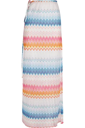 Missoni Wrap Cover-Up Maxi Skirt