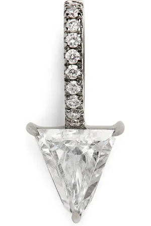 Eva Fehren Blackened White Gold and Diamond Apex Charm