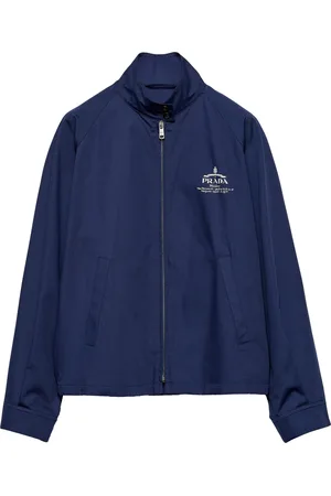 Prada Poplin Logo Jacket